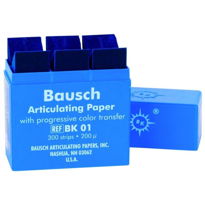 Papiers à articuler bleu 200 μ :bausch