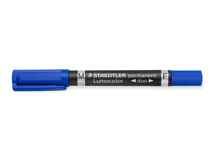 Feutre Staedtler Double Pointe Fine + Moyenne Permanent - Image 2