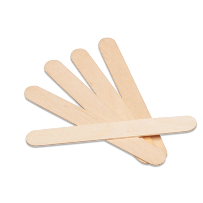Abaisse-langue en bois.
